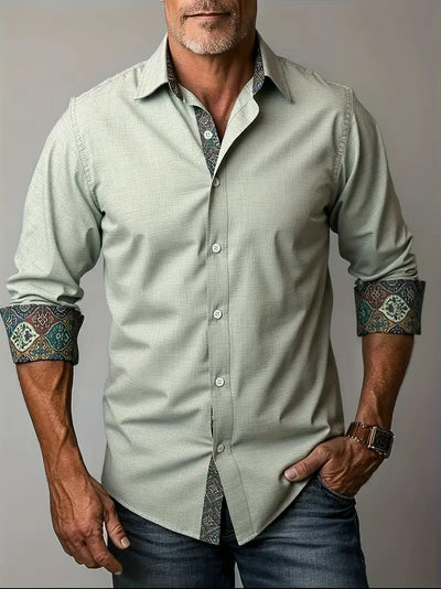 Teodoro - Long Sleeve Button Up Shirt