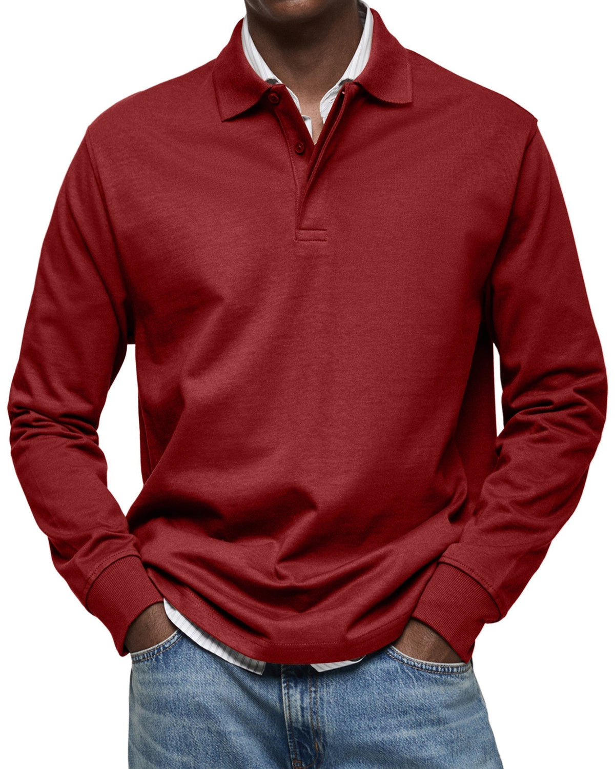 Alexandre | Casual Long Sleeve Polo