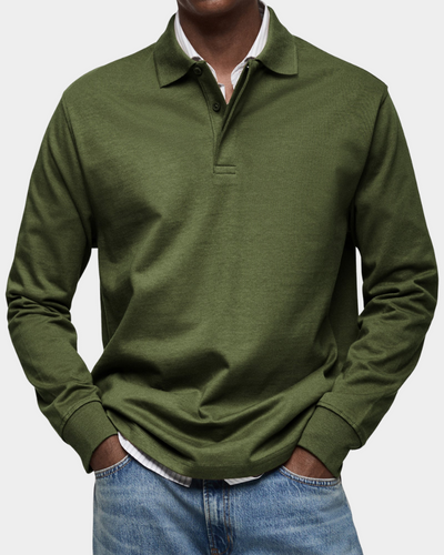 Wilson | Classic Long Sleeve Polo Shirt