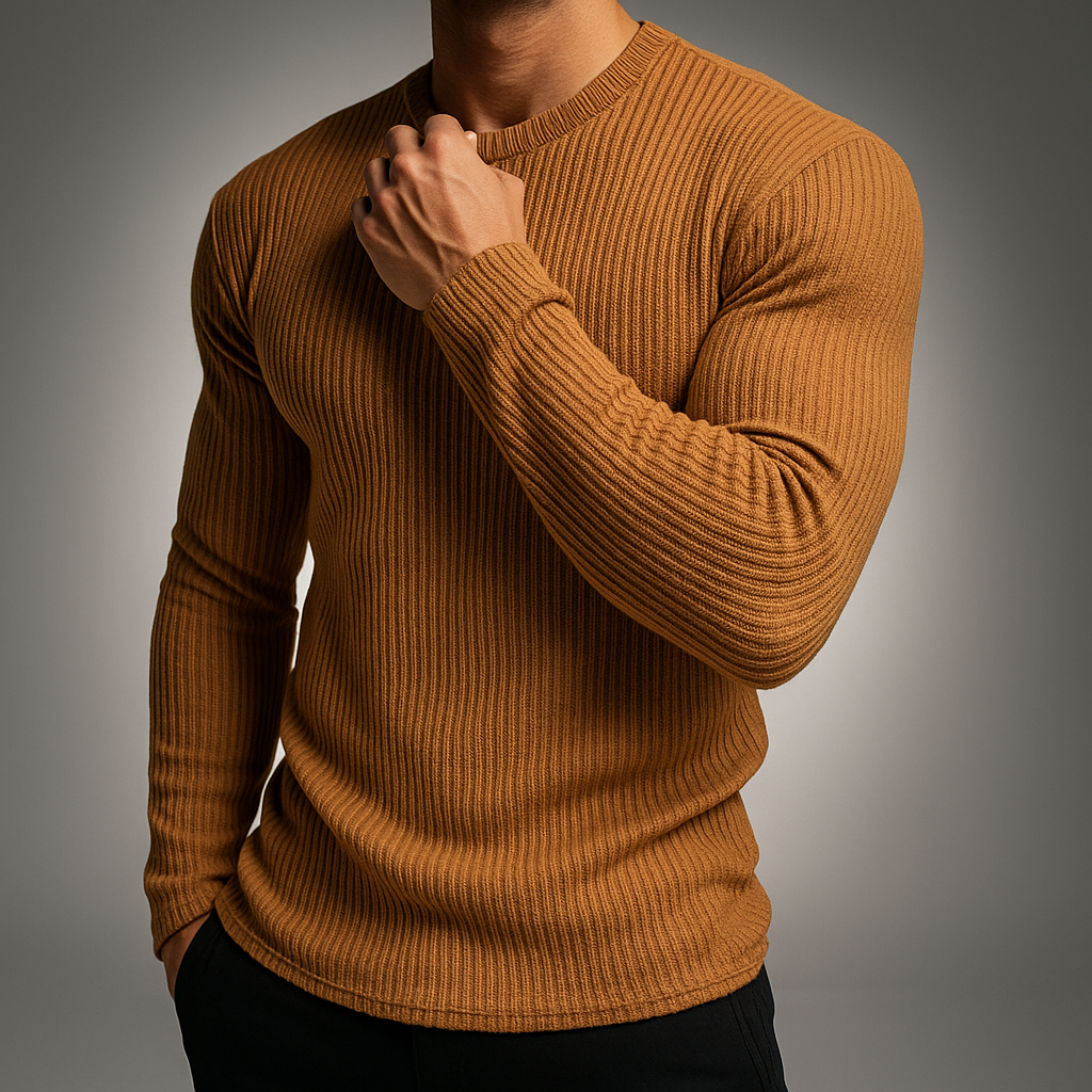 Gervase - Rib Knit Sweater