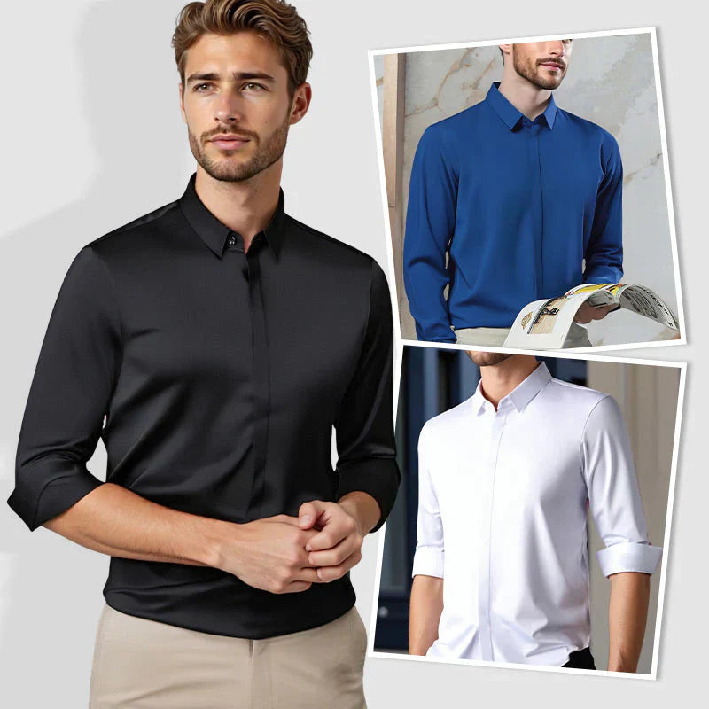 Kusek - Elegant Wrinkle Free Stretch Shirt