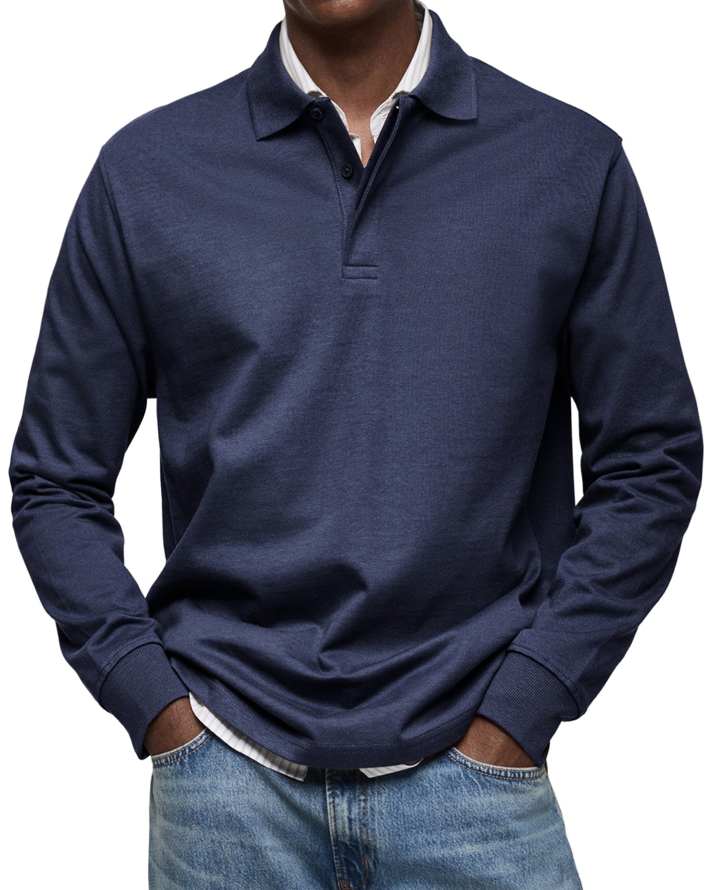 Brix | Luxury Polo with Long Sleeves