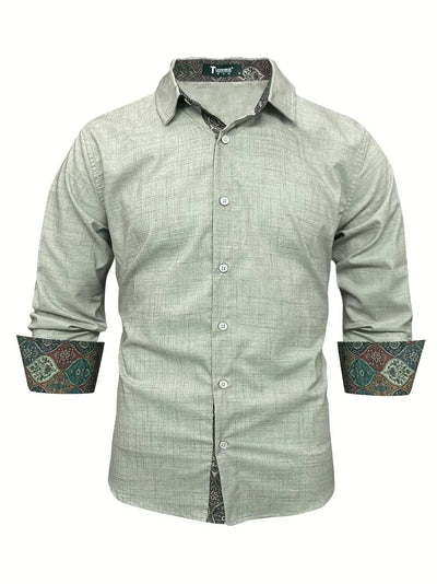 Teodoro - Long Sleeve Button Up Shirt