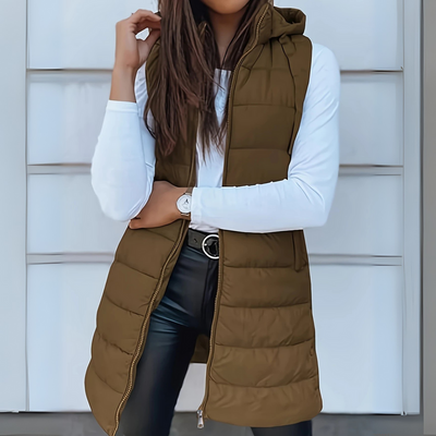 Sabrina | Lightweight Sleeveless Puffer Vest