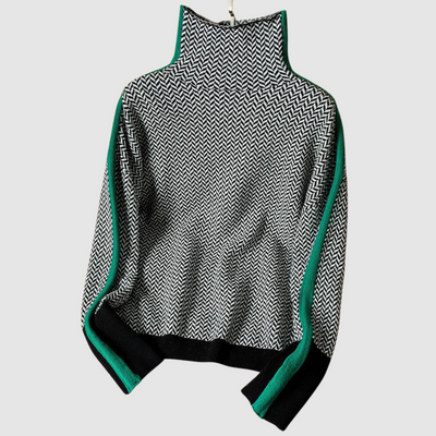 Elizabeth - Sweater with High Collar