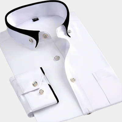 Charles™ | Classic Men's Long Sleeve Shirt