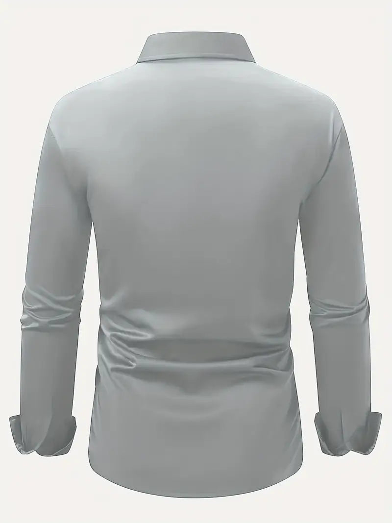 Savrani™ | Modern Long-Sleeve Shirt