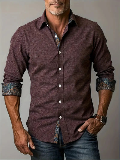 Teodoro - Long Sleeve Button Up Shirt