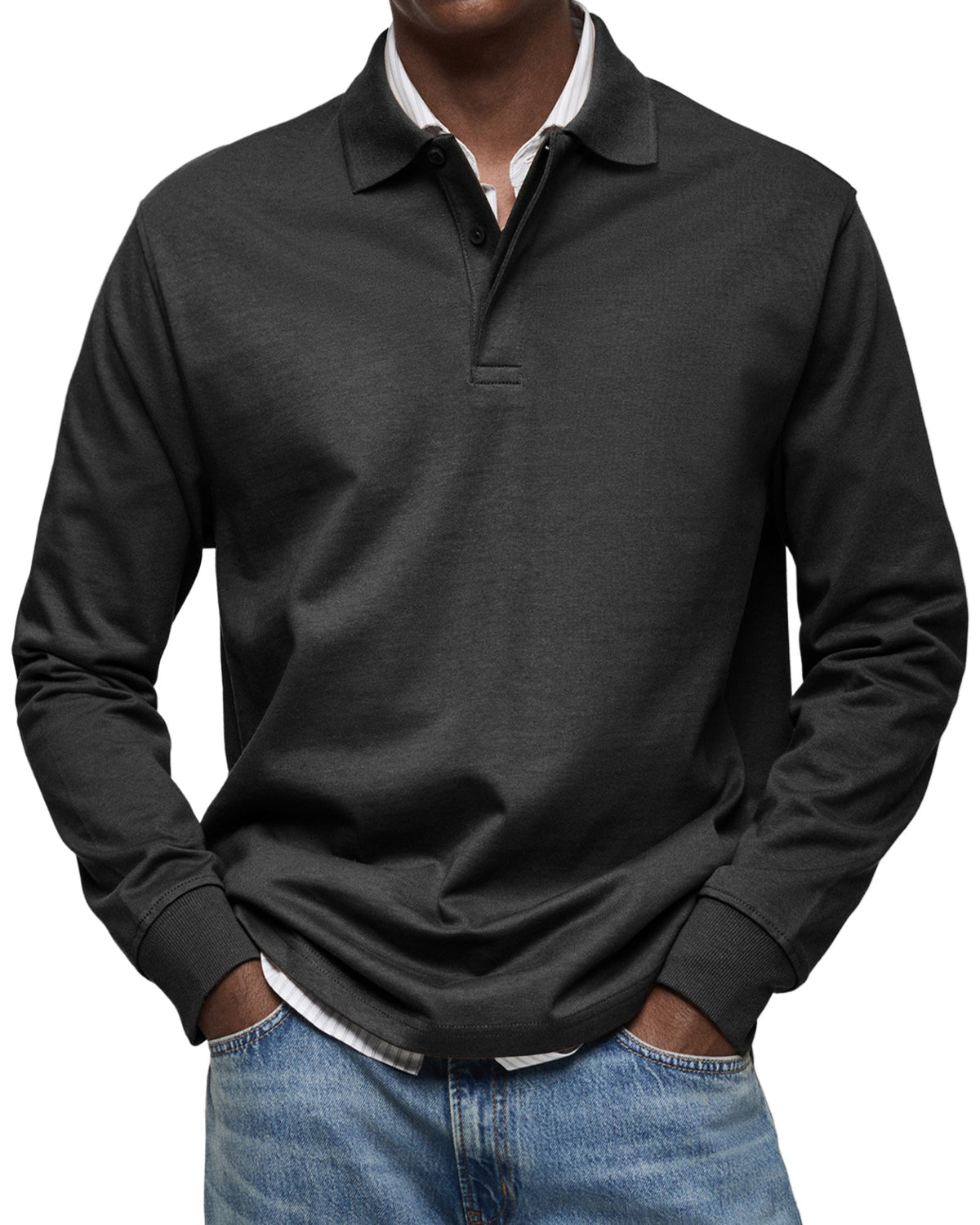 Alexandre | Casual Long Sleeve Polo
