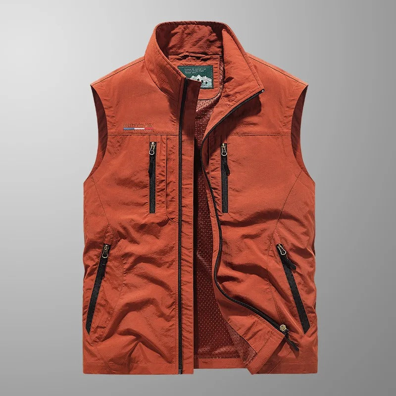 Abram™ | Lightweight Multi-Pocket Cargo Vest