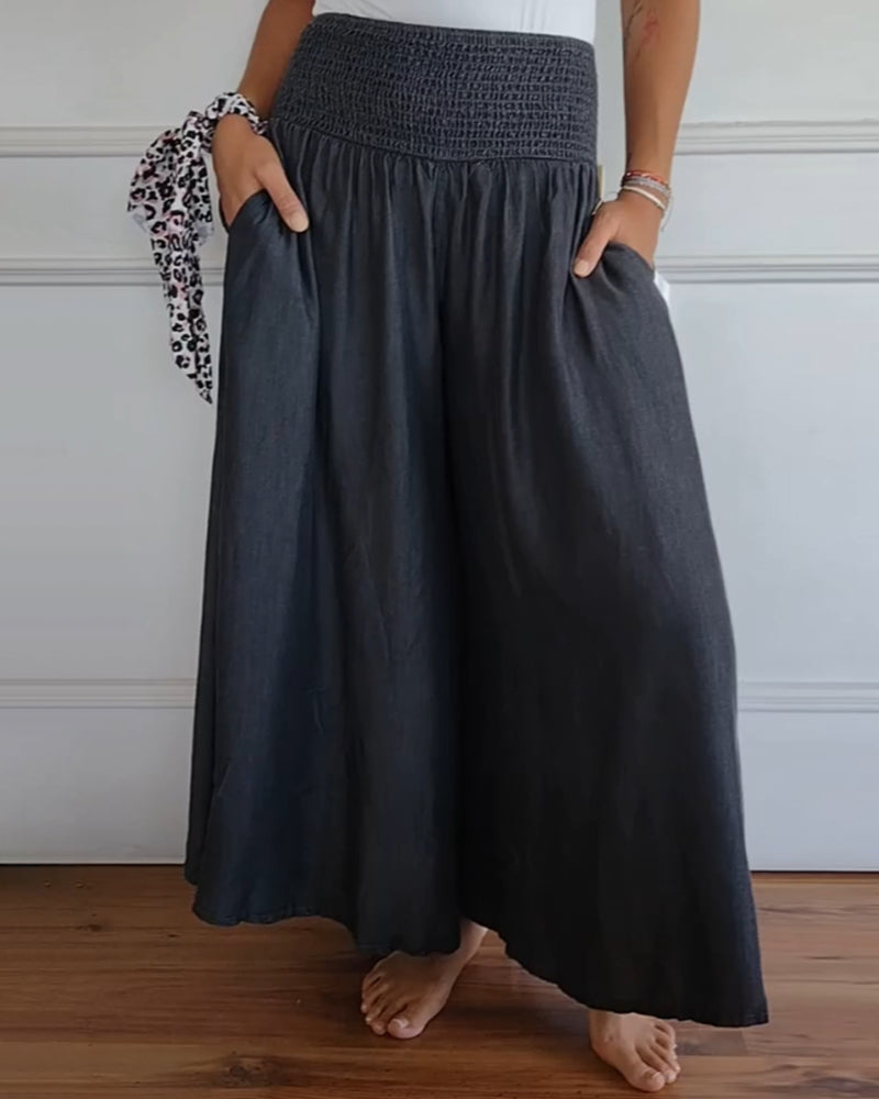 Amelia™ - Pants with Elastic Waist