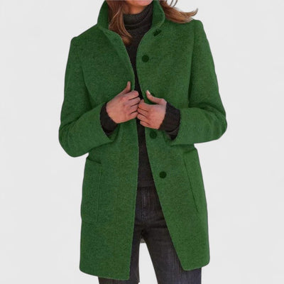 Snow | Women's Coat with High Collar