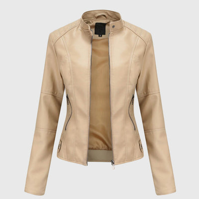 Giorgina™ - Stylish Leather Jacket for Women