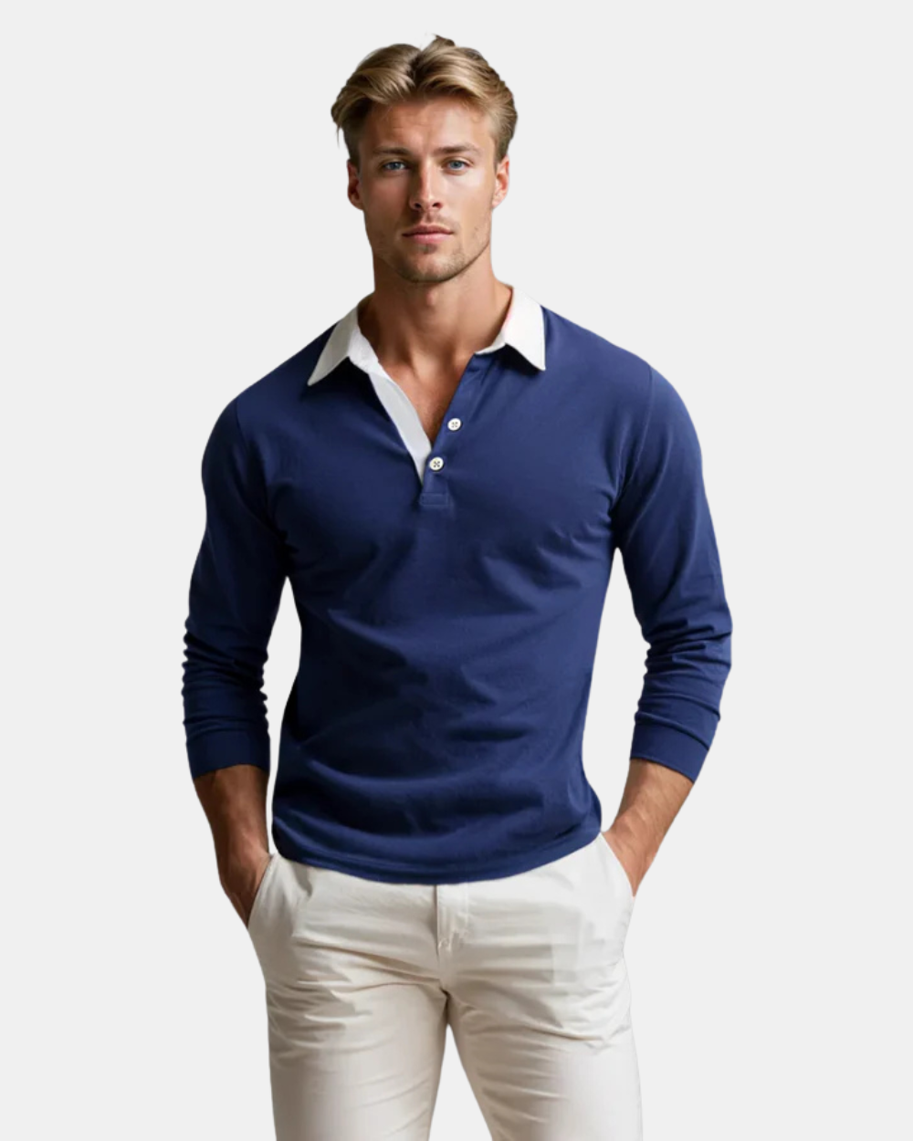 Adrian | Casual Polo Sweater