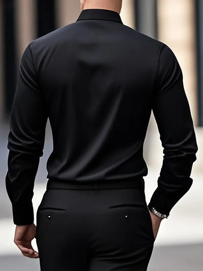 Savrani™ | Modern Long-Sleeve Shirt
