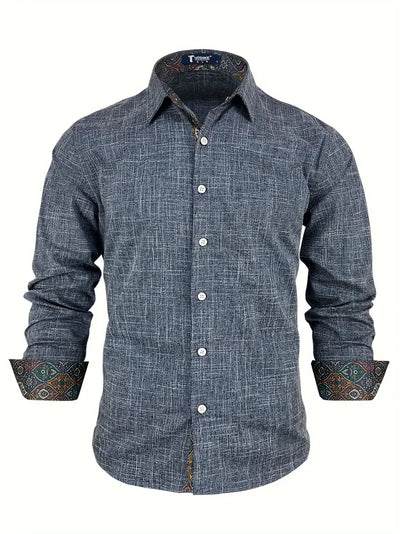 Teodoro - Long Sleeve Button Up Shirt