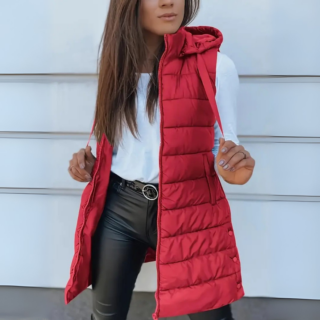 Sabrina | Lightweight Sleeveless Puffer Vest