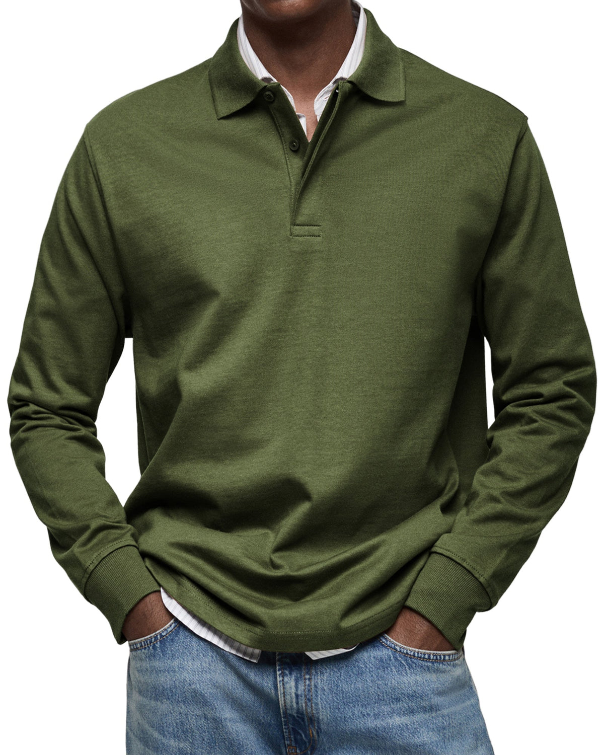Alexandre | Casual Long Sleeve Polo