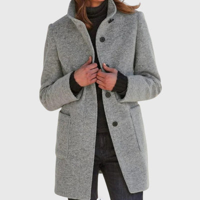 Snow | Women's Coat with High Collar