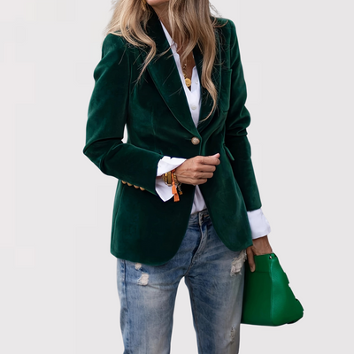 MARLENA | Luxurious Velvet Jacket