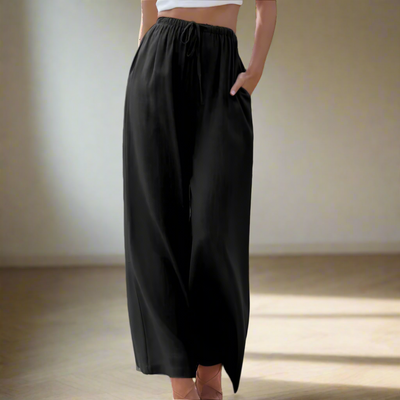 Zoe™ - Elegant Cotton Trousers