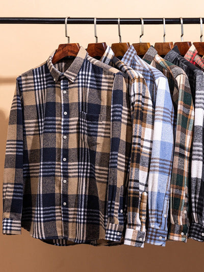 Julius™ | Modern Plaid Shirt