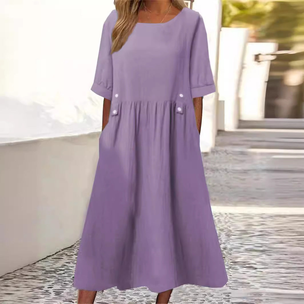 Amelina - Relaxed Midi Dress