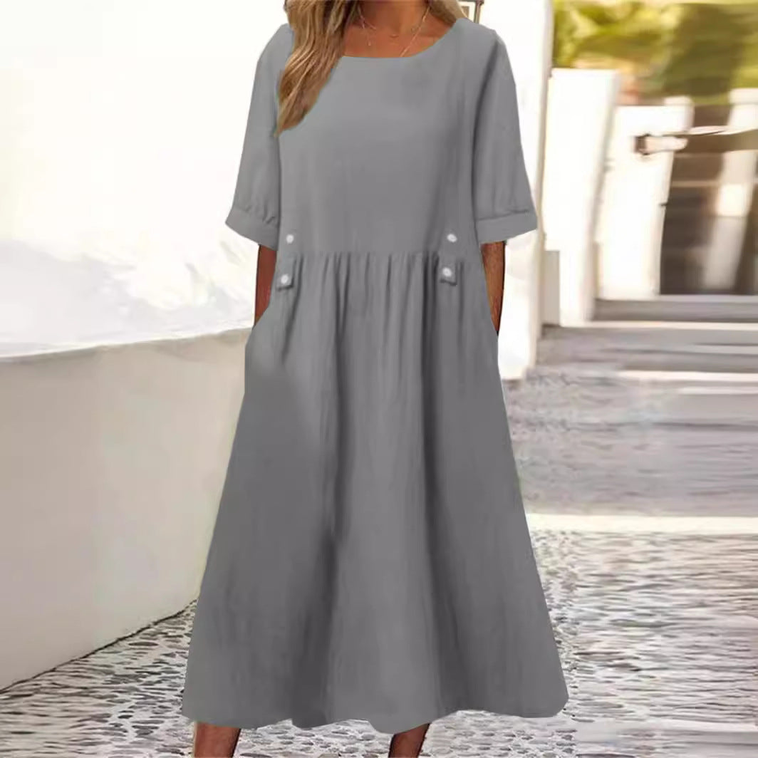 Amelina - Relaxed Midi Dress