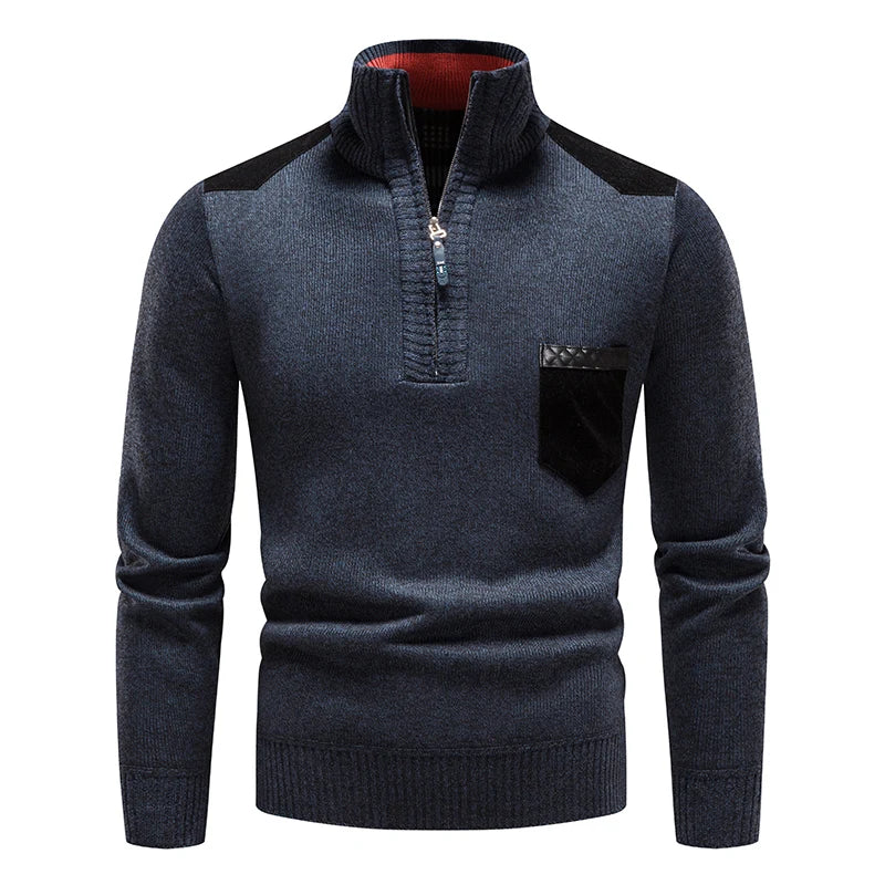 Benjamin™ | Premium Men's Fleece Sweater with Zipper