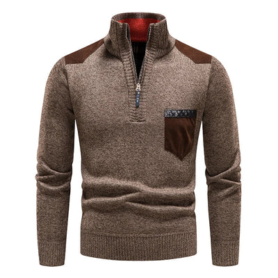 Benjamin™ | Premium Men's Fleece Sweater with Zipper