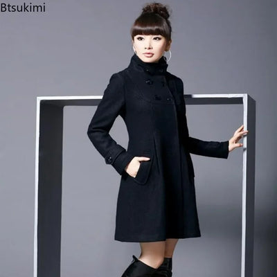 Clara™ | Elegant Dress Coat