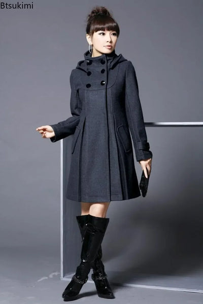 Clara™ | Elegant Dress Coat