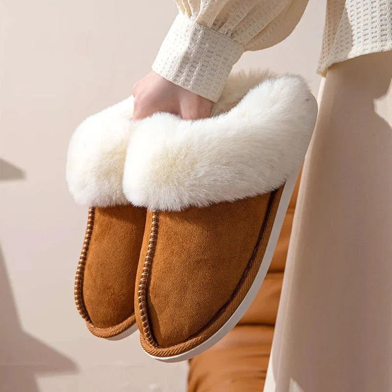 Chioma – Non-Slip Fur Slippers for Winter