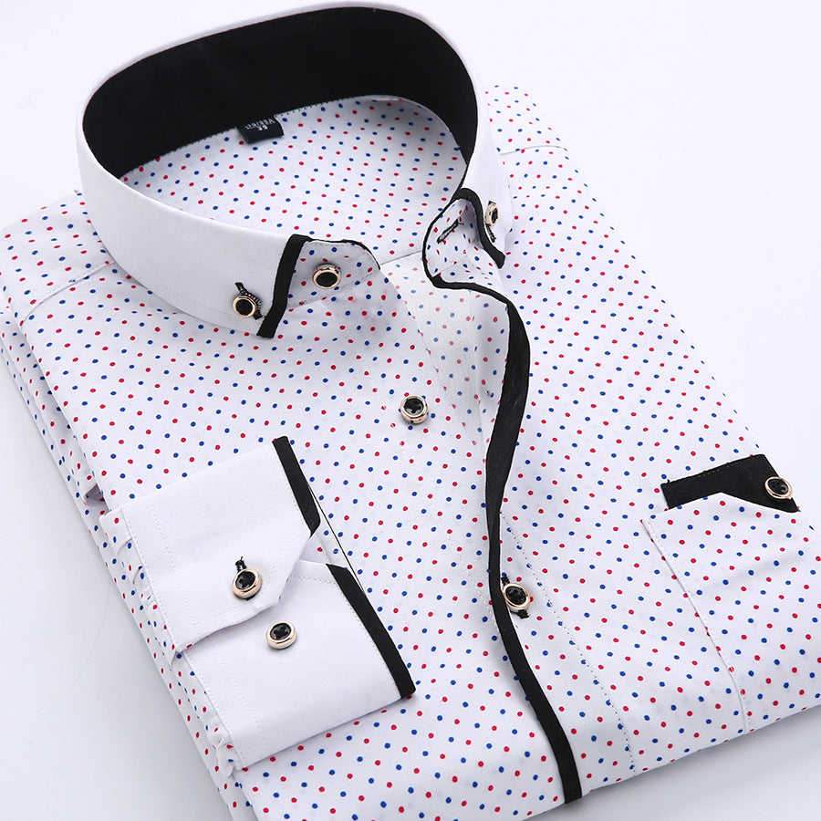 JOSE - CLASSIC SHIRT WITH FINE DETAILS