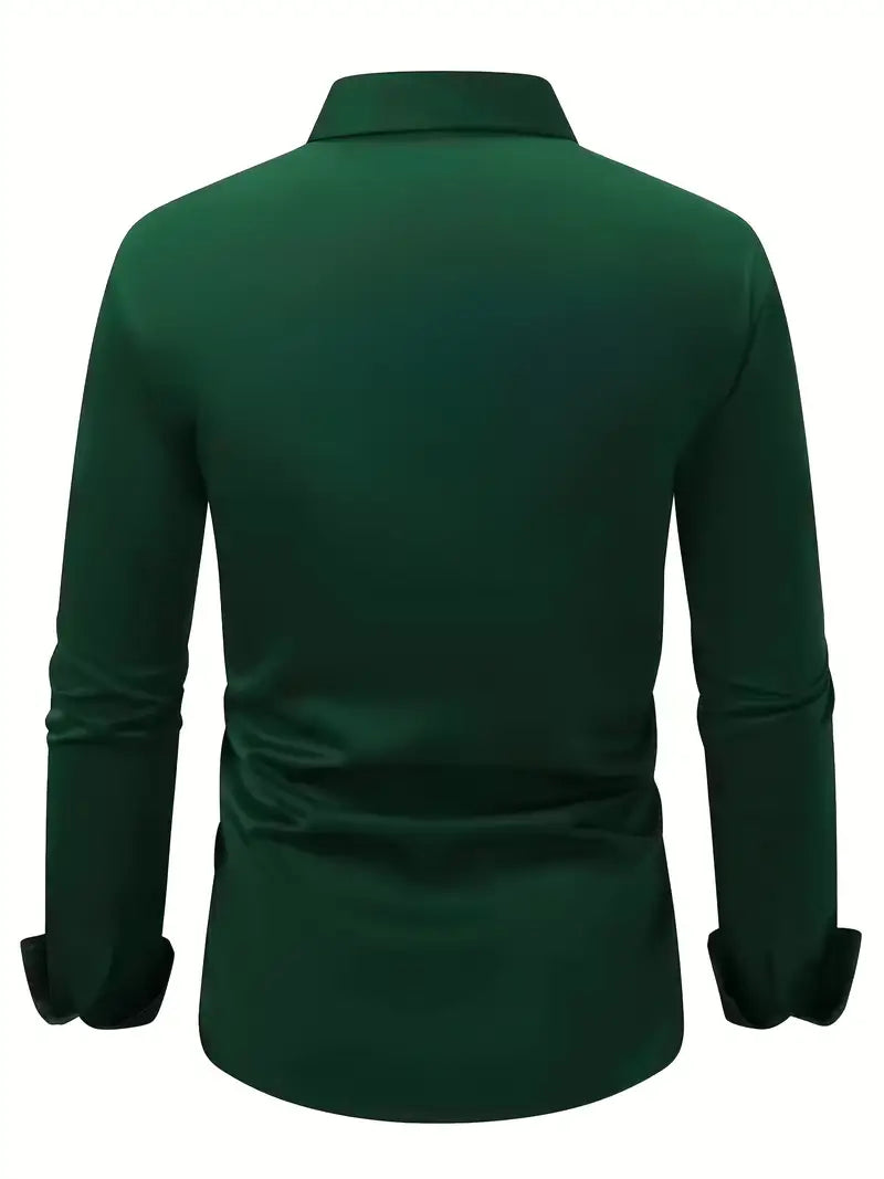 Savrani™ | Modern Long-Sleeve Shirt