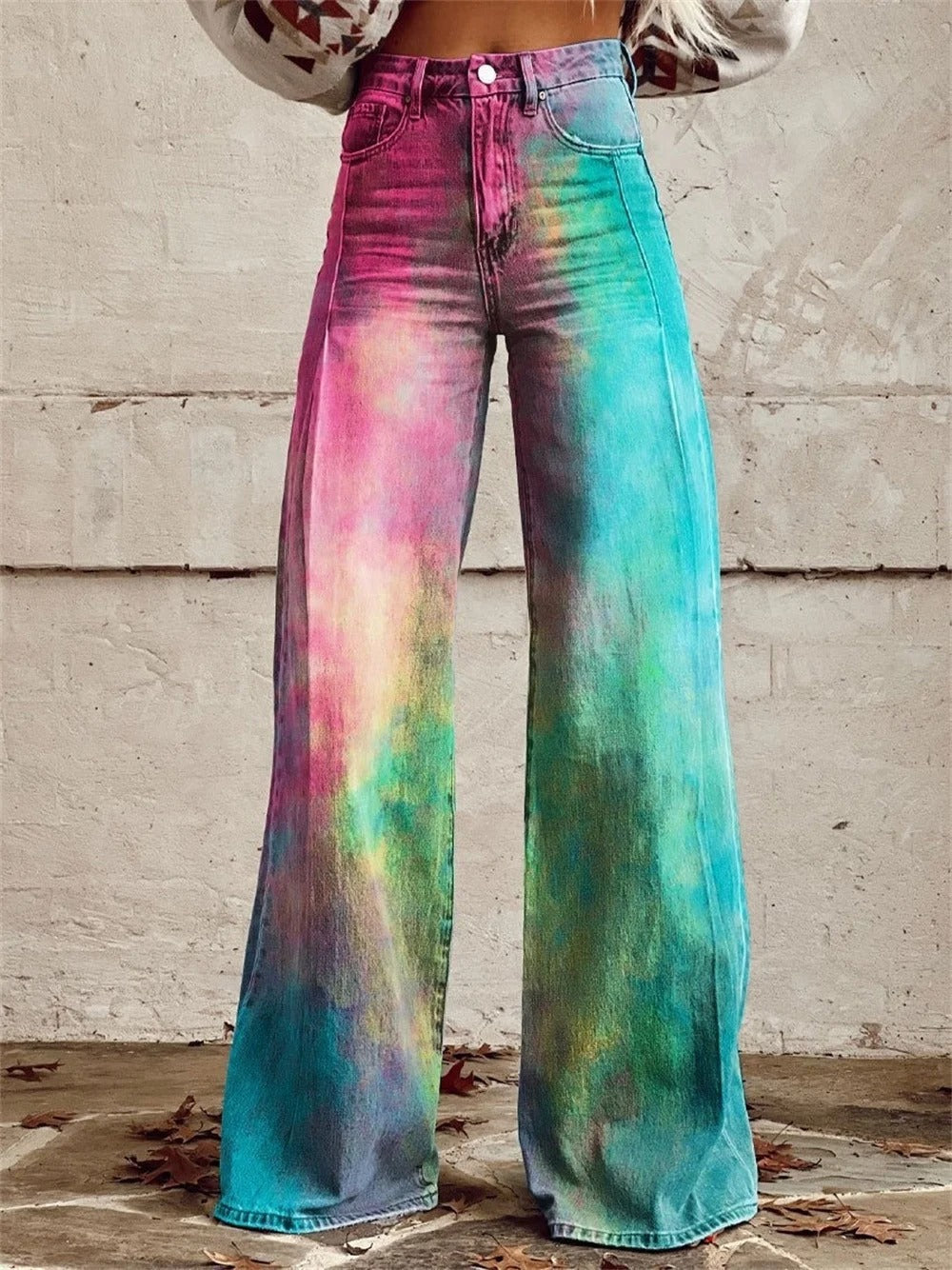Ellie™ - High Waisted Wide Leg Pants