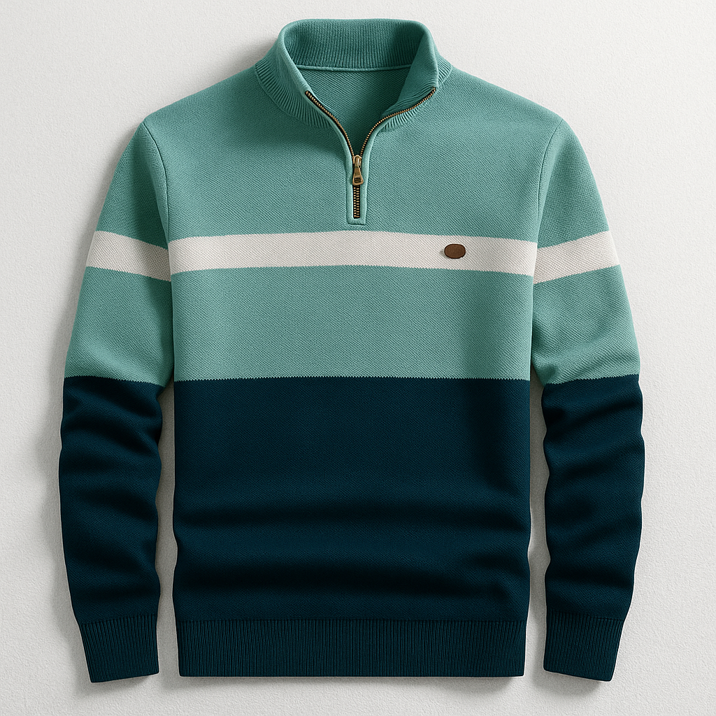 Elston | Classic Half-Zip Sweater
