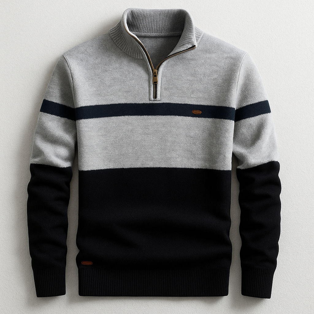 Elston | Classic Half-Zip Sweater