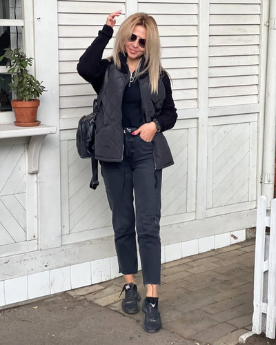 Nora - Patchwork Knitted Jacket for Women