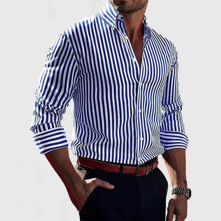 Xian | Classic Striped Shirt