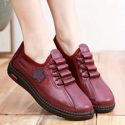 Apple – Women's Leather Orthopedic Shoes