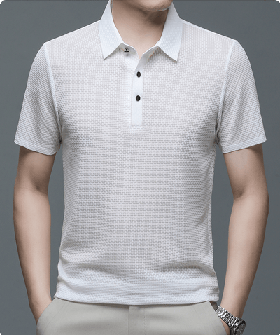Bracciano Silk Polo Shirt
