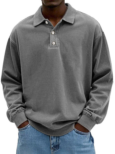 Maxime Long Sleeve Polo Shirt