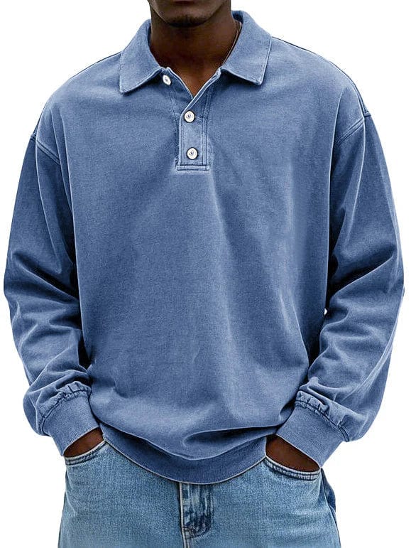 Maxime Long Sleeve Polo Shirt